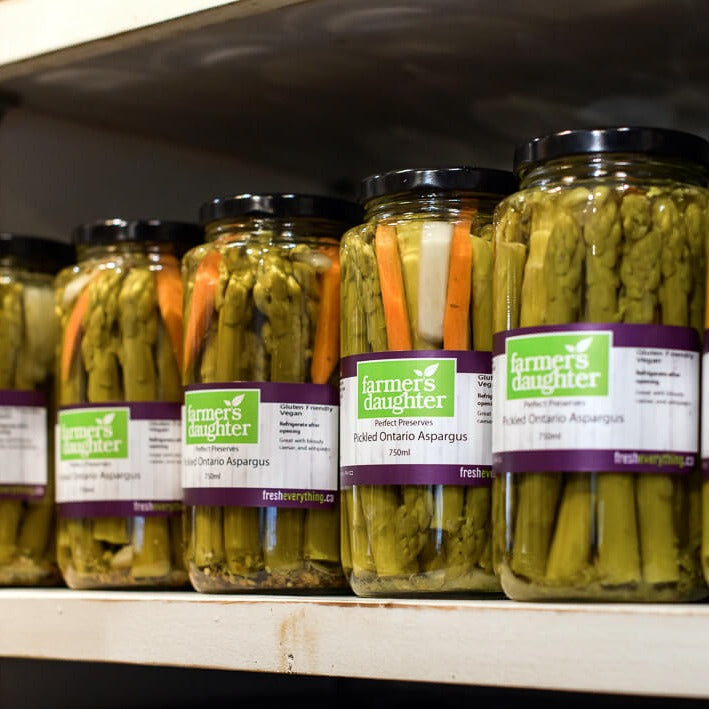 Pickled Ontario Asparagus