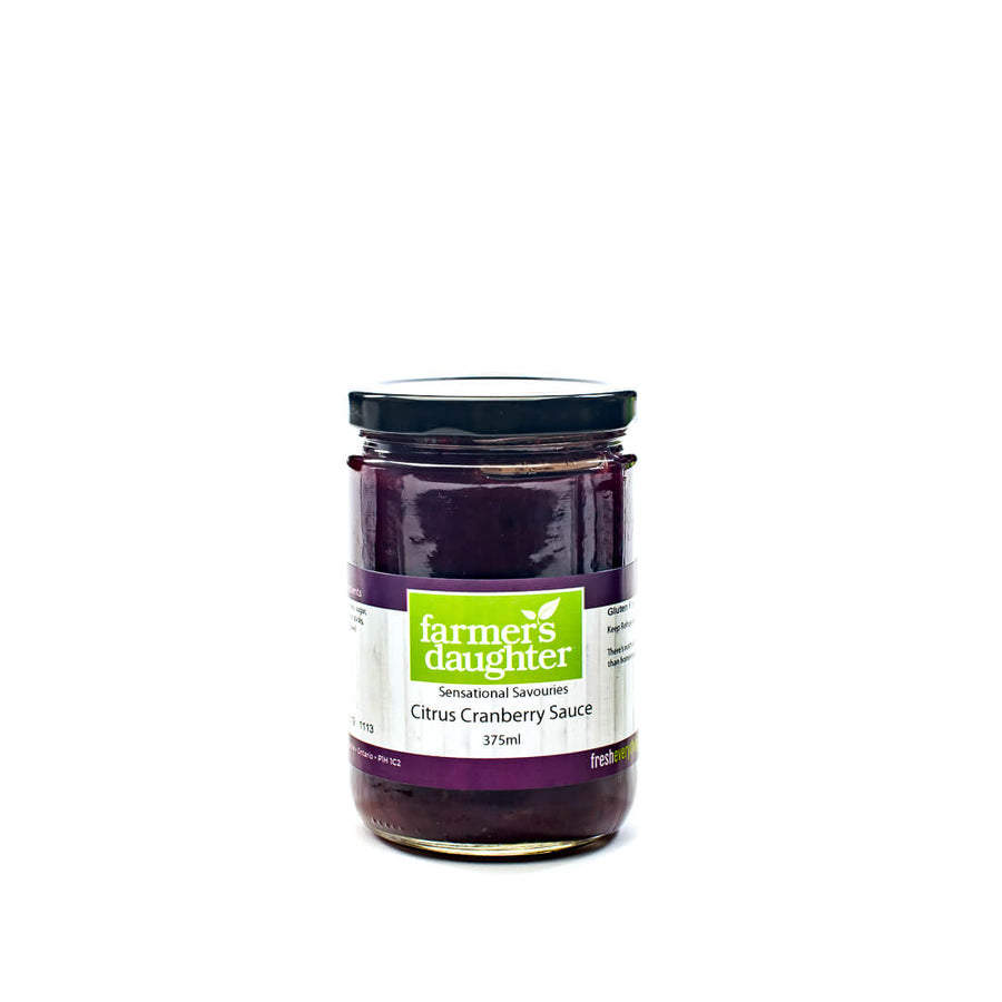 Farmer's Daughter's Citrus Cranberry Sauce