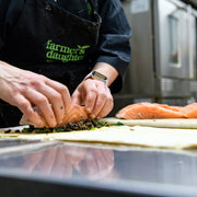 Salmon Wellington For Two