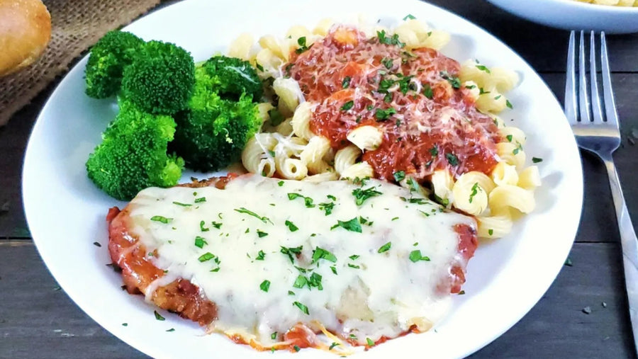 Crispy Chicken Parmesan For Four