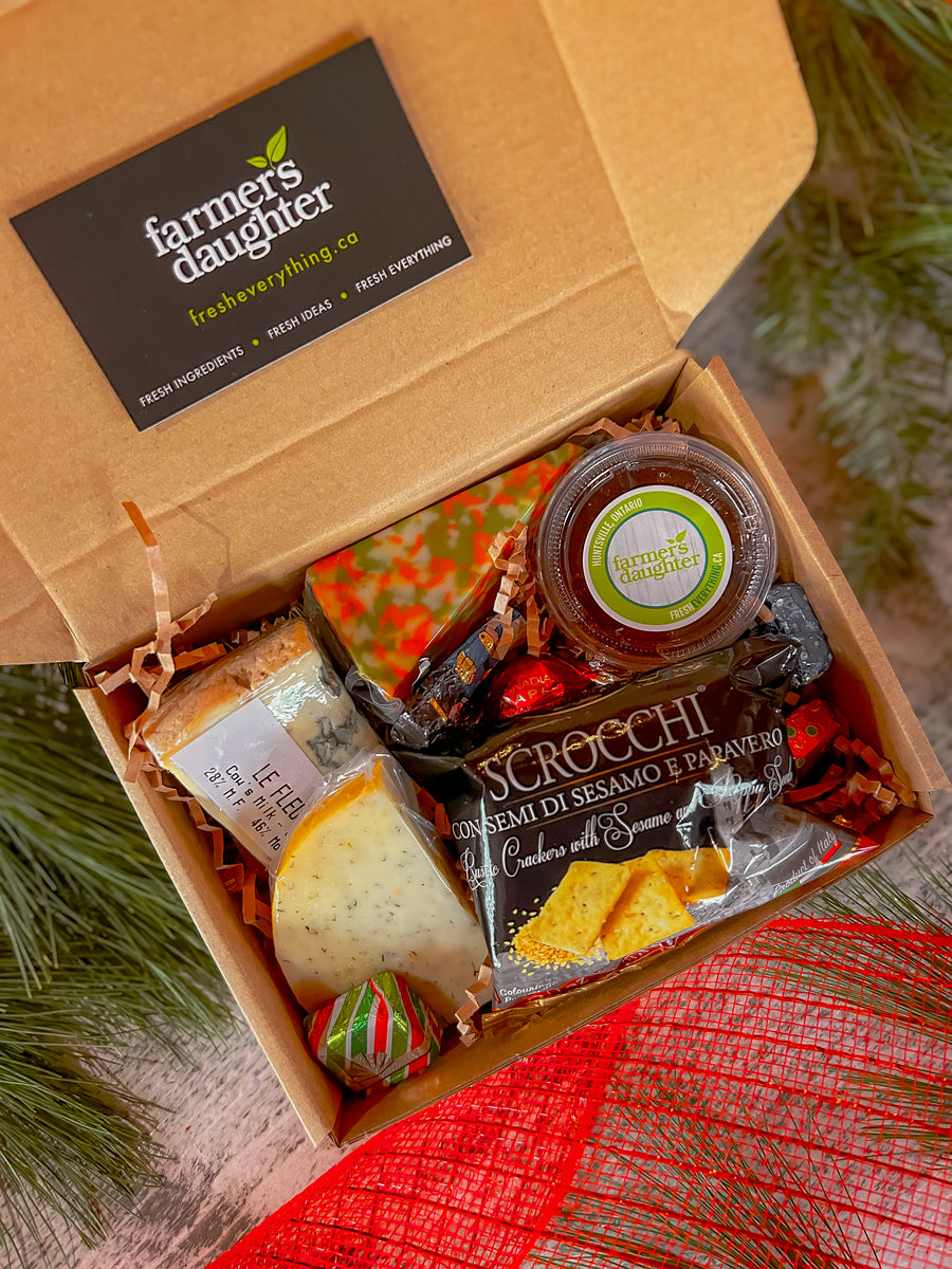 Secret Santa Cheese Boxes