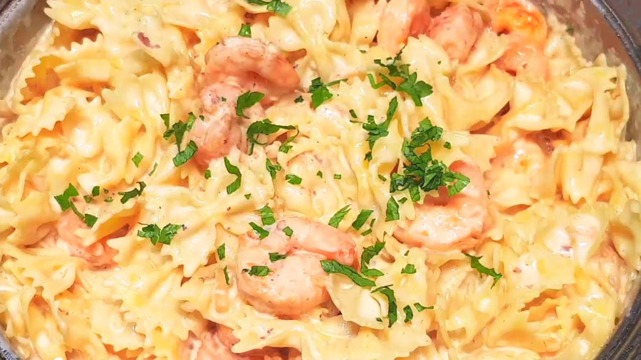 Shrimp Carbonara Dinner for Two