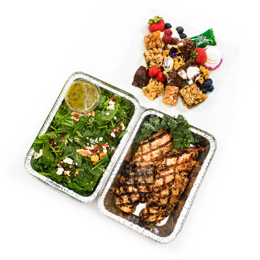 Grilled Tender Chicken Breast For Four