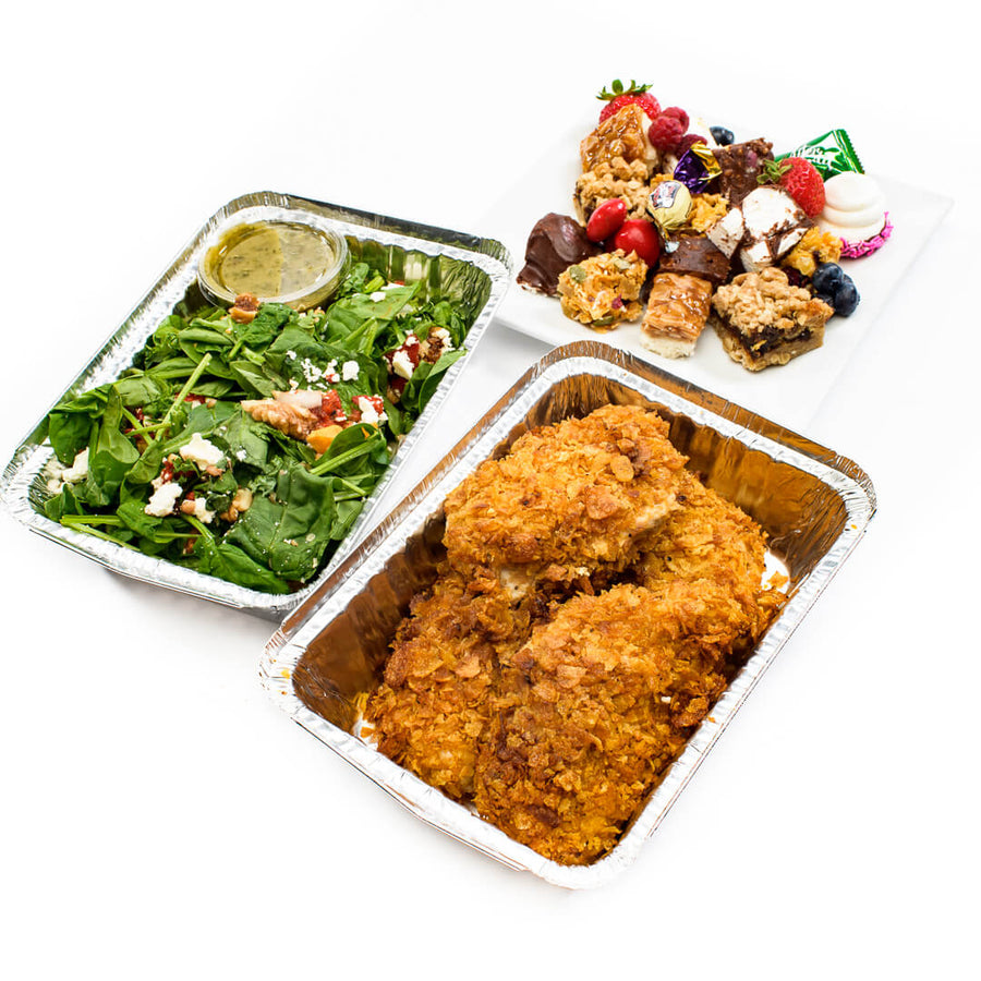 Crispy Tender Chicken Breast For Four