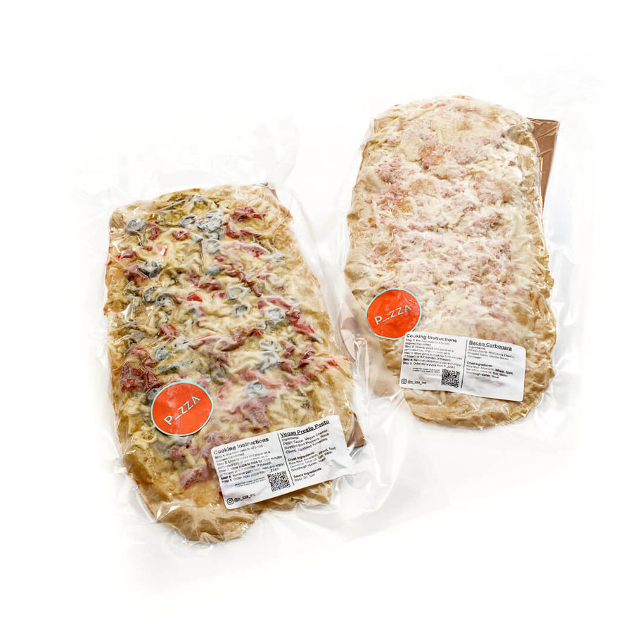 Frozen Bacon Carbonara Pizza