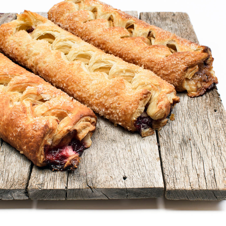 Cherry Cheese Strudel
