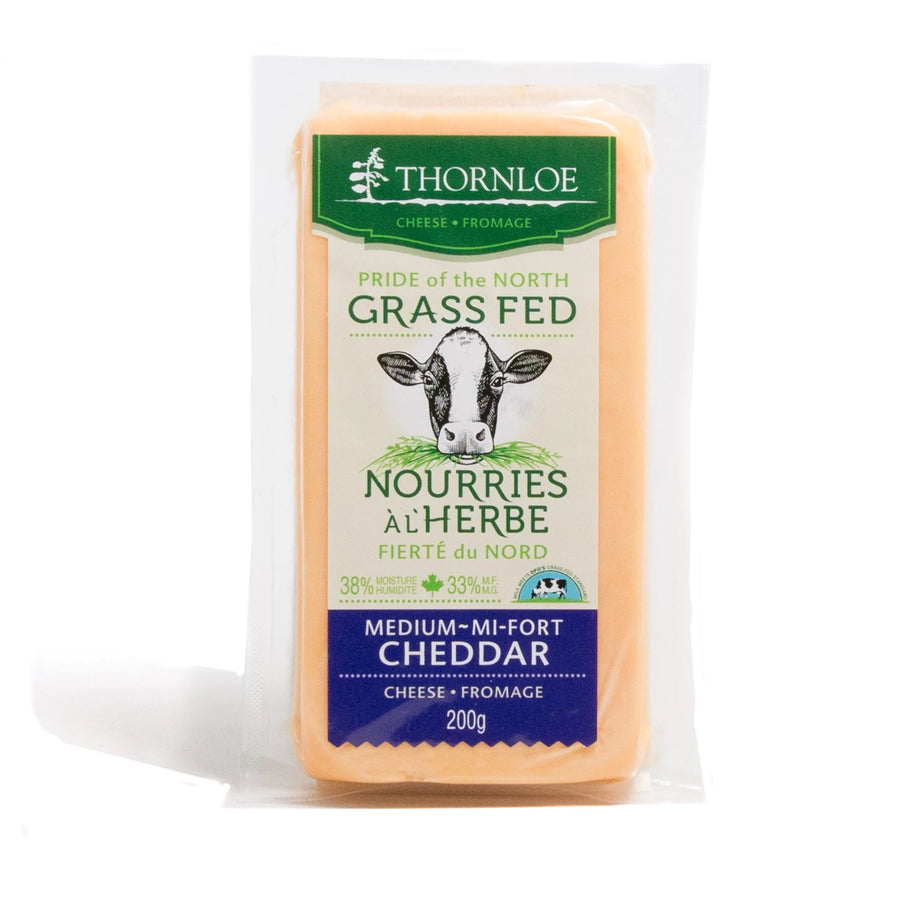 Grass-fed Medium Cheddar